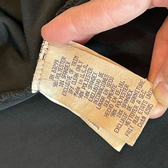 VTG ONYX Nite By Wendye Chaitin Cardigan Blazer 22 Black Sequin Formal Evening - Picture 8 of 10